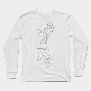 Line Art #0020 Long Sleeve T-Shirt